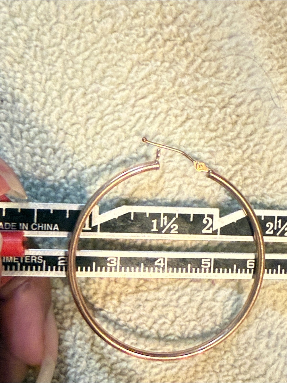 NWT 10K gold earrings - Picture 6 of 6